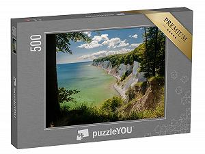 Пазл puzzleYOU Mecklenburg-Vorpommern Puzzle Collection Прекрасные меловые скалы в национальном парке Рюген 500 деталей - Фото 1