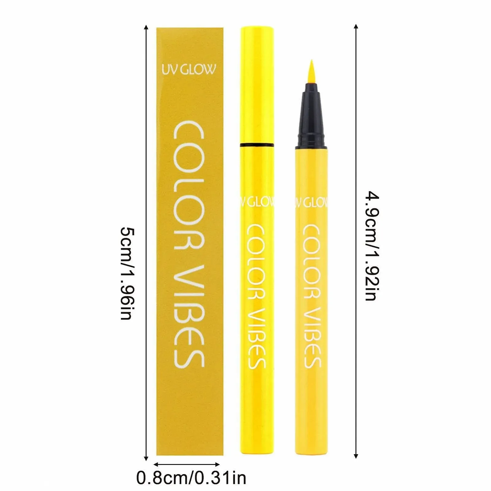 Жидкая Подводка для глаз Glow Neon Fowybe, фото №4