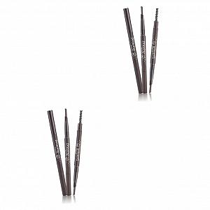 Карандаш для бровей FOMIYES Водостойкий 2 штуки - Фото 1