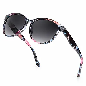 Солнцезащитные очки Retro TJUTR Женские Поляризованные С защитой от УФ-лучей - Фото 1
