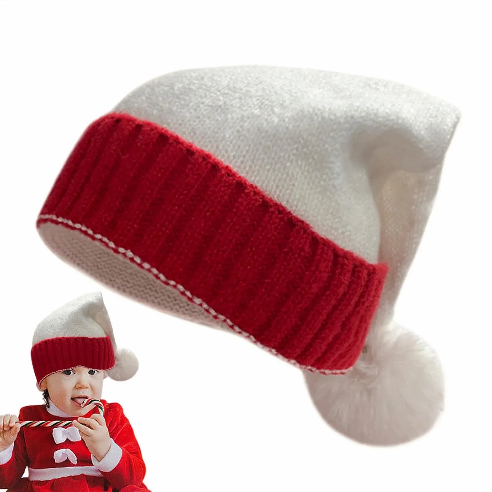Різдвяна шапка Zasdvn для дітей, зимова, фото №3