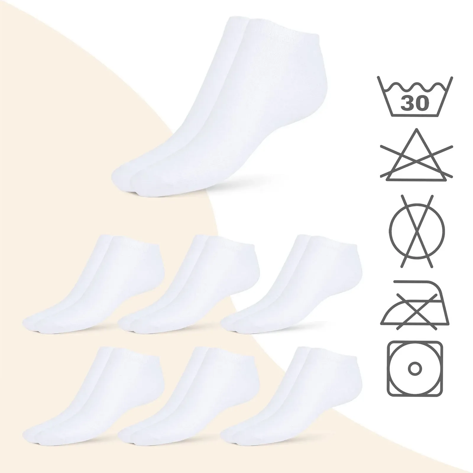 9 пар шкарпеток для тренувань для чоловіків та жінок, фото №6 9 пар шкарпеток для тренувань для чоловіків та жінок, фото №6