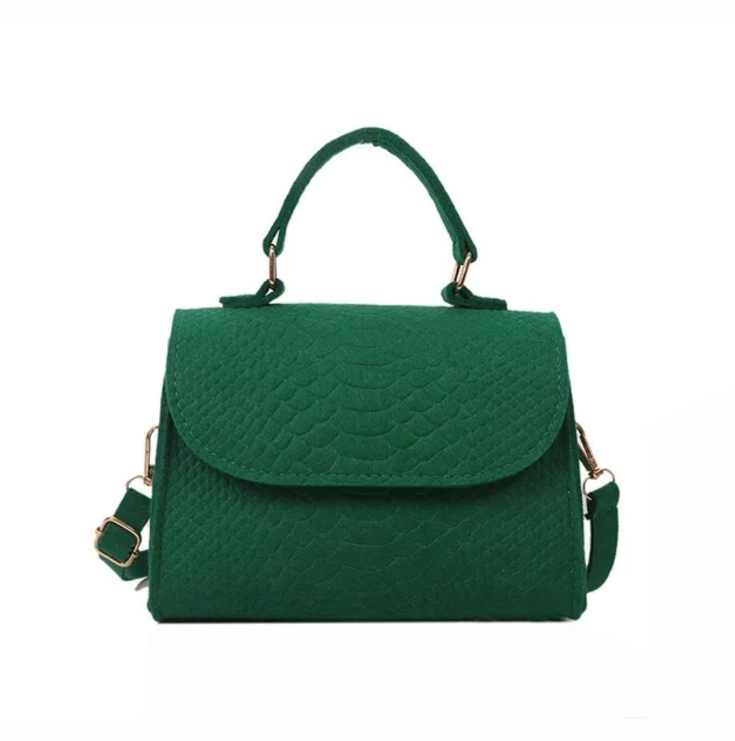 Модная зеленая женская мини-сумка, фото №1 Модная зеленая женская мини-сумка, фото №1