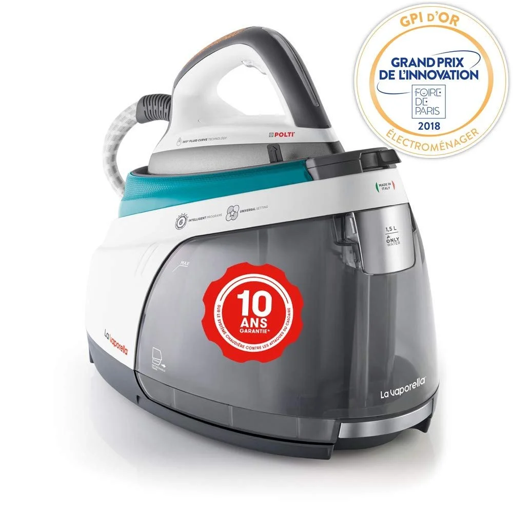 Гладильная станция Polti La Vaporella XT100C 7.5 bar паровой удар 500 g + средство от накипи Kalstop FP2003 20 шт. x 5, фото №2