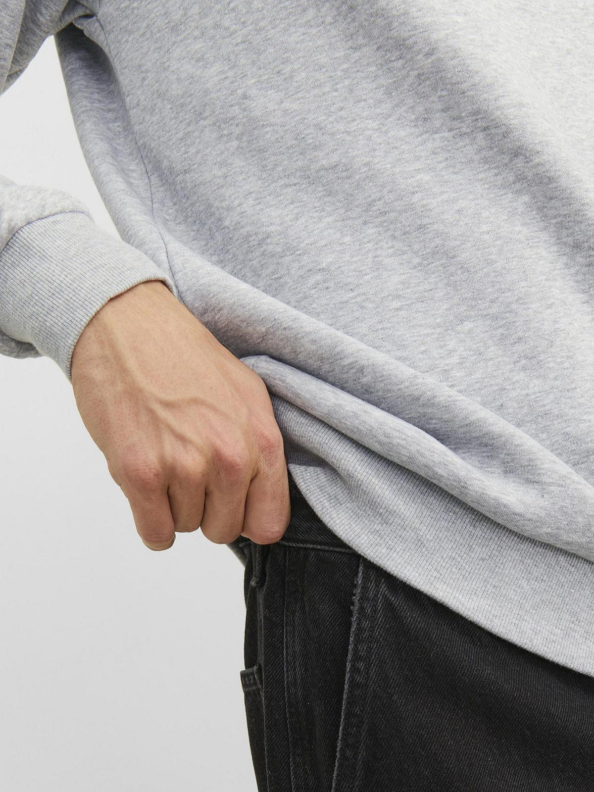 Чоловічий світшот JACK & JONES Однотонний світшот, фото №8