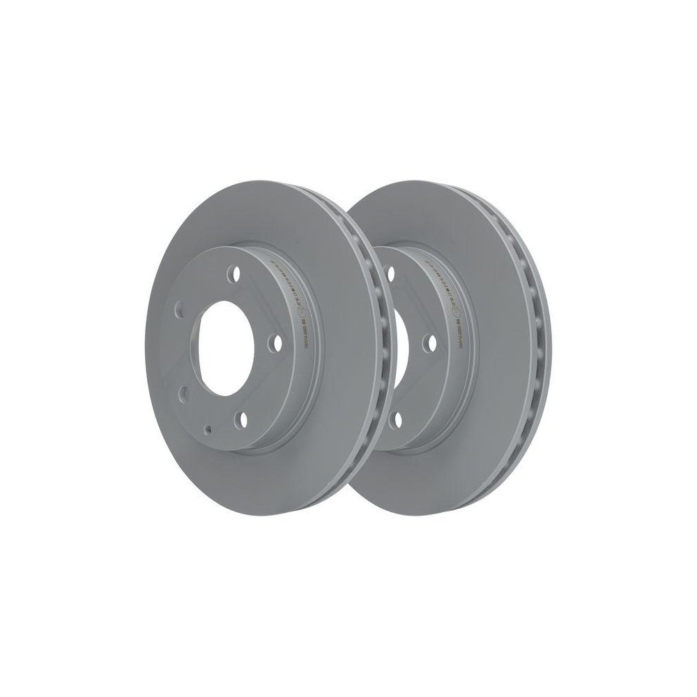 Гальмівний диск ATE 24.0124-0129.1 для FORD MAZDA передня вісь, фото №2