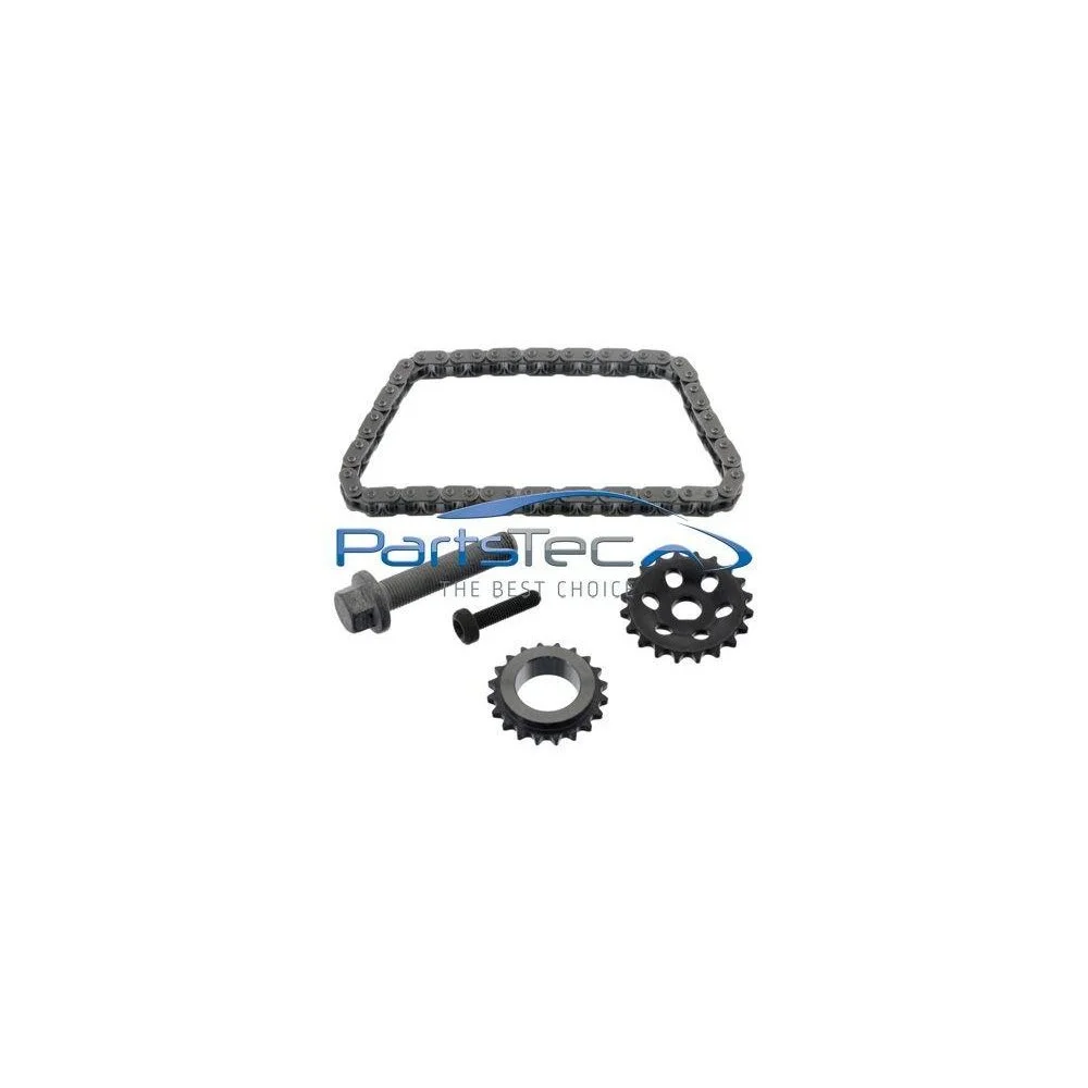 Комплект цепи привода масляного насоса PartsTec PTA114-0372 для CITROËN PEUGEOT MINI, фото №2 Комплект цепи привода масляного насоса PartsTec PTA114-0372 для CITROËN PEUGEOT MINI, фото №2