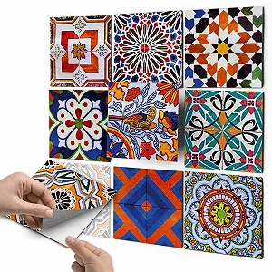Наклейка на плитку creatisto Portuguese Tiles 9 шт. 20 x 20 см - Фото 1