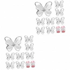 Украшения для ногтей Бабочки Beavorty 20 шт. для маникюра - Фото 1