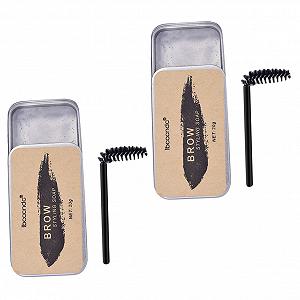 Стайлинг-крем Beavorty 2 Sätze Бальзам для бровей Дикие брови Помада Гель с кунжутным маслом и нержавеющей сталью 4D - Фото 1