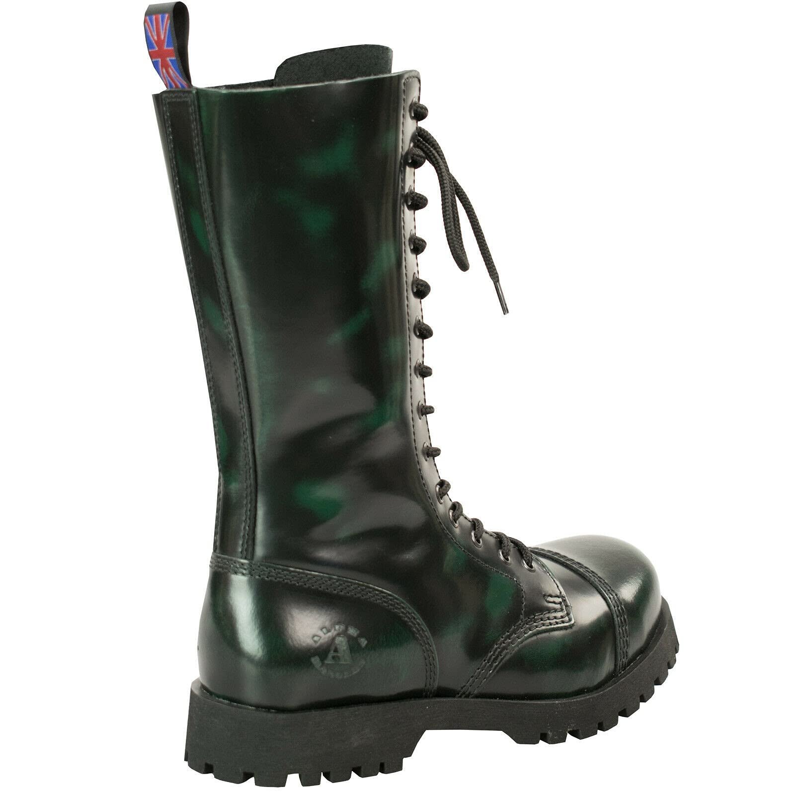 Черевики Alpha Rangers 14-Hole Готичні Шкіряні, фото №4