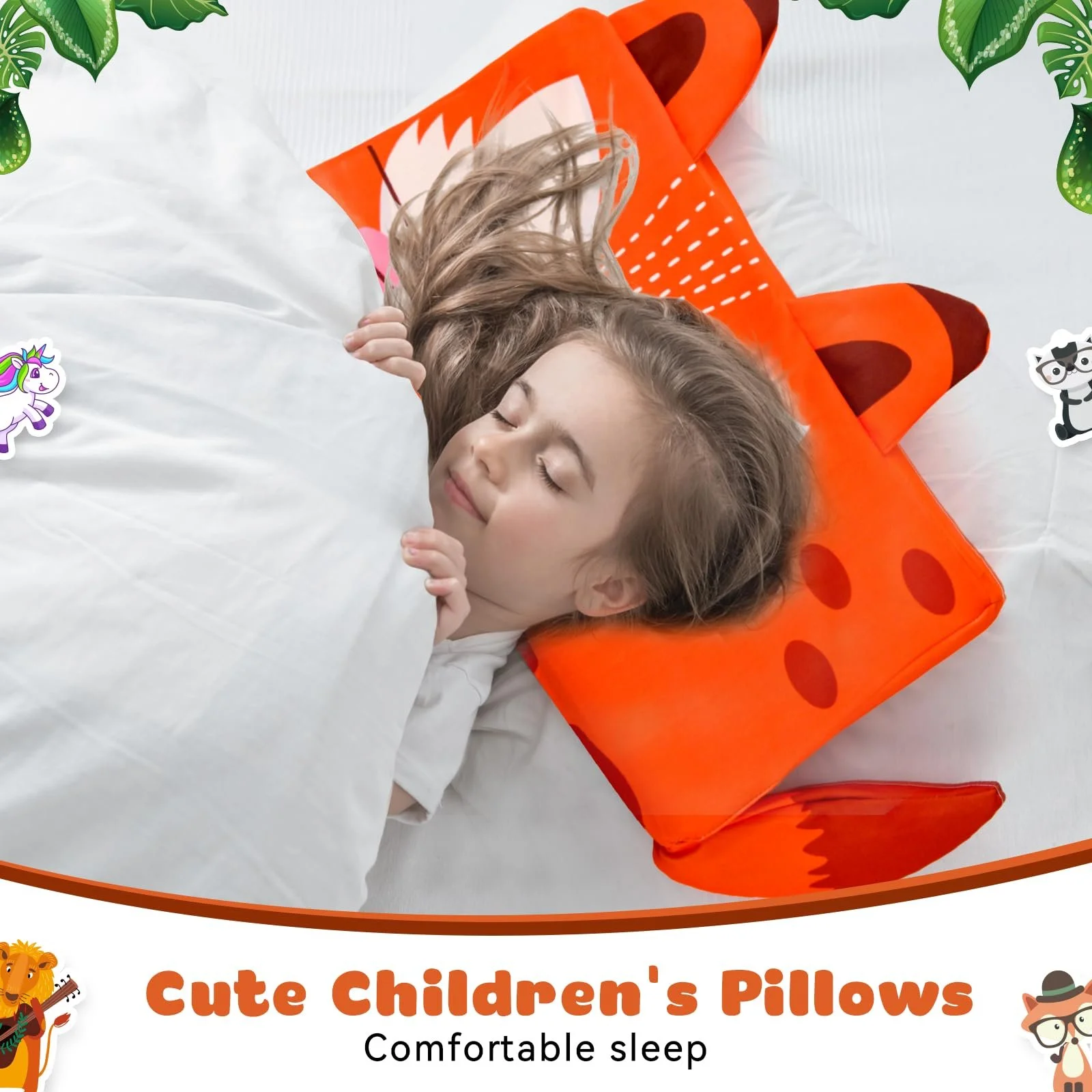 Подушка Schlummerkids Calmly дитяча 46 x 26 см, Лисиці, фото №5