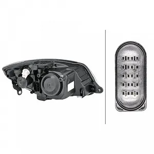 Фара основная HELLA 1ED 247 025-211 для SKODA, левая synthetic.ua - Фото 1