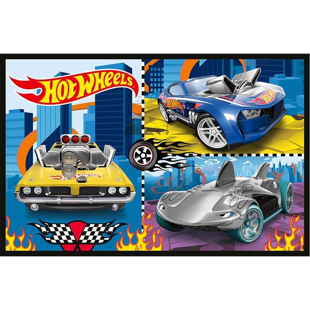 Пазл Trefl Hot Wheels Cars 2 x 70 елементів, фото №3