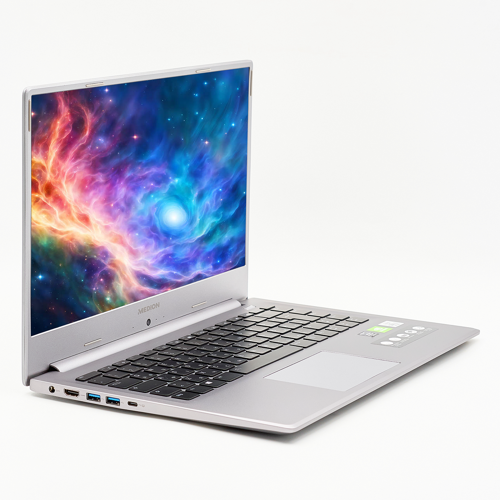 Ноутбук Medion Akoya S15447 Intel Core i5-10210U 16 ГБ RAM 1 ТБ SSD Nvidia GeForce Win10, фото №3