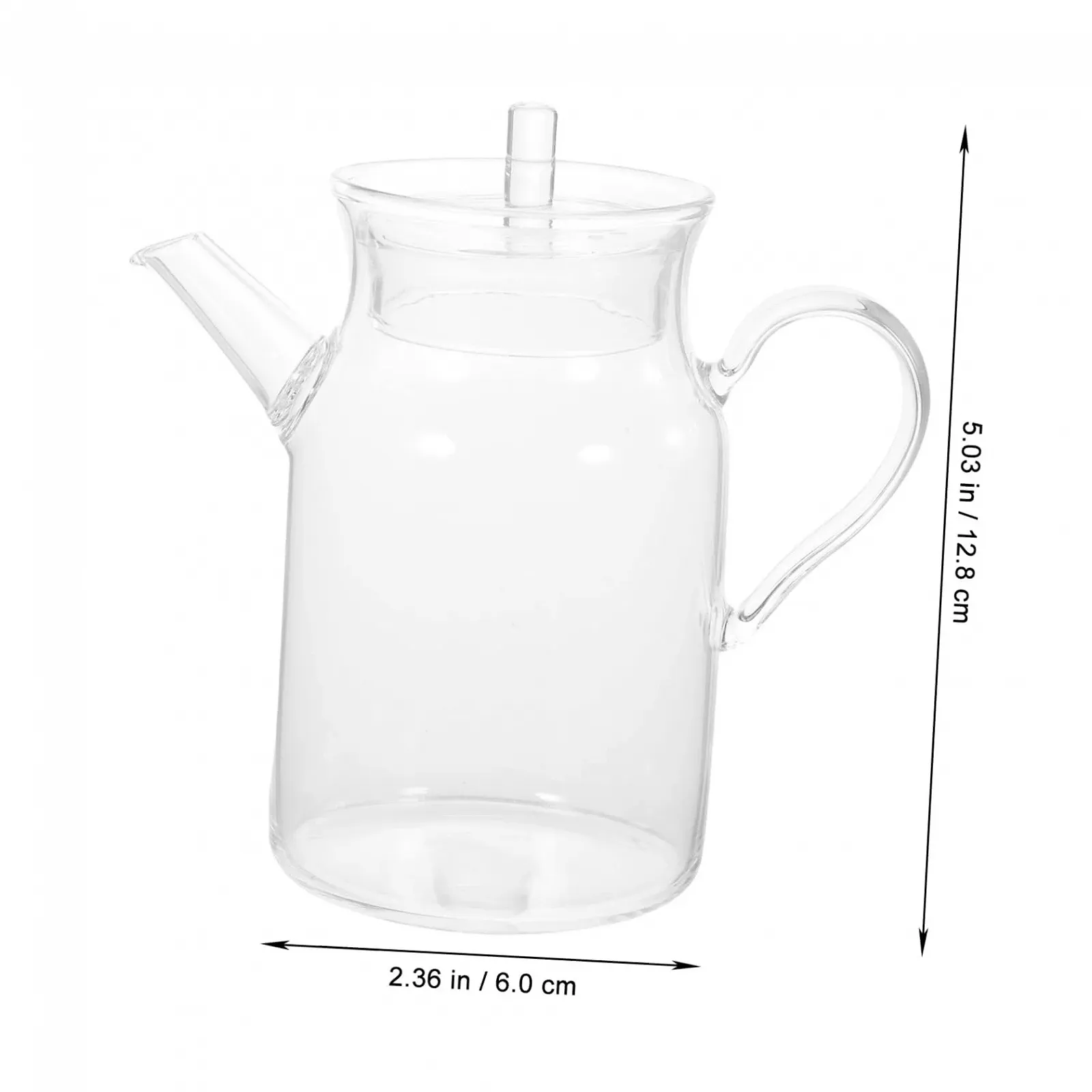 Чайник-заварник PartyKindom Скляний 300 мл, фото №6