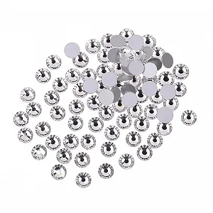 Стрази Housoutil Перламутрові для губної помади, 72 шт., скляні самоцвіти, прикраси, рум'яна, манікюр, стрази скляні Earth Colour - Фото 1