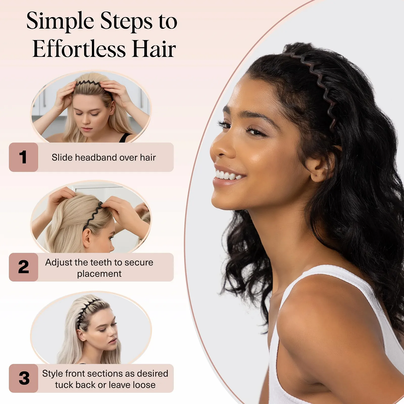 Обруч Kitsch Зигзаг, фото №7 Обруч Kitsch Зигзаг, фото №7