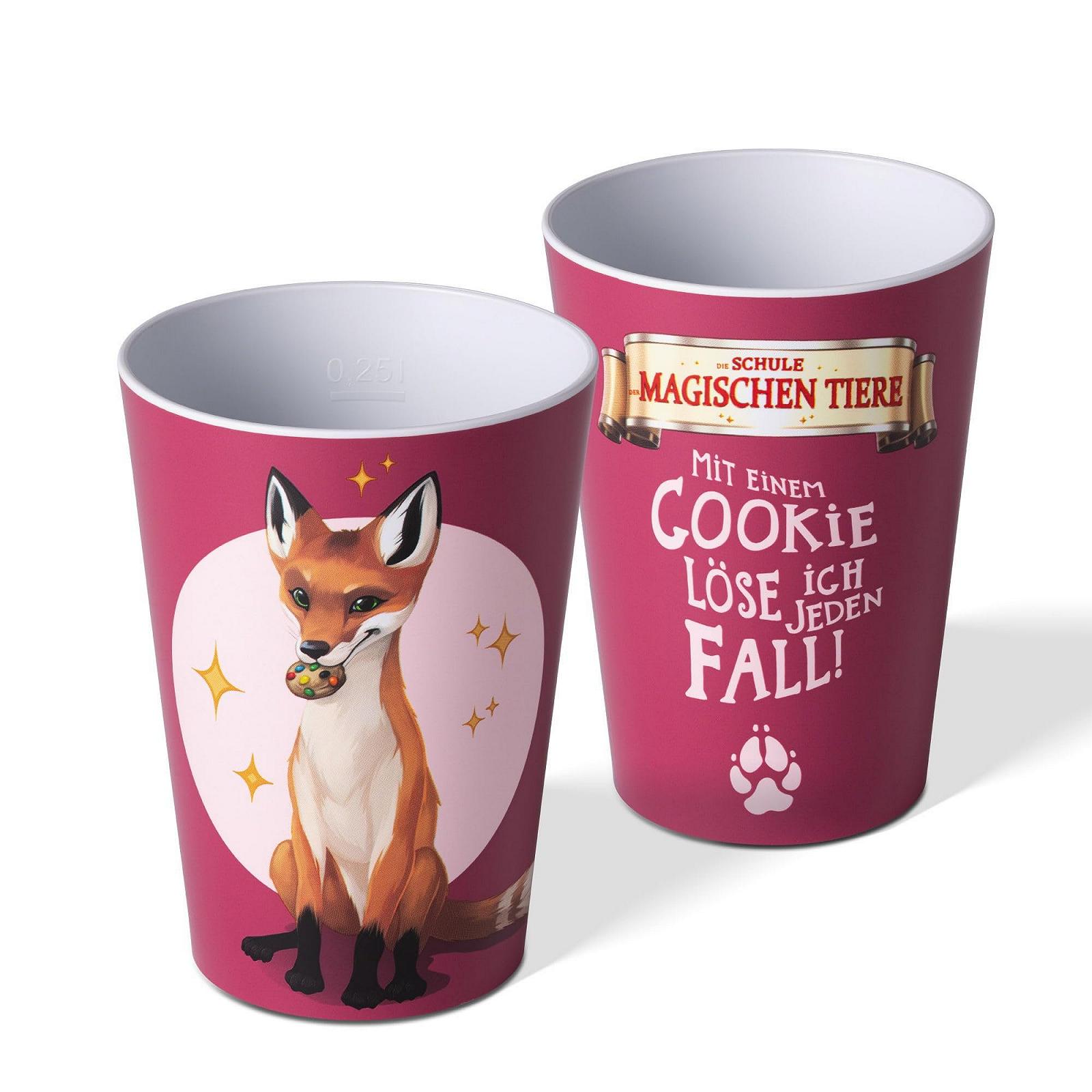 Набір дитячих чашок AWAVE The School of Magic Animals, 4 шт, 250 мл, фото №8