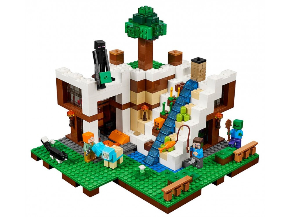 Конструктор LEGO Minecraft 21134 База на водопаде, фото №1