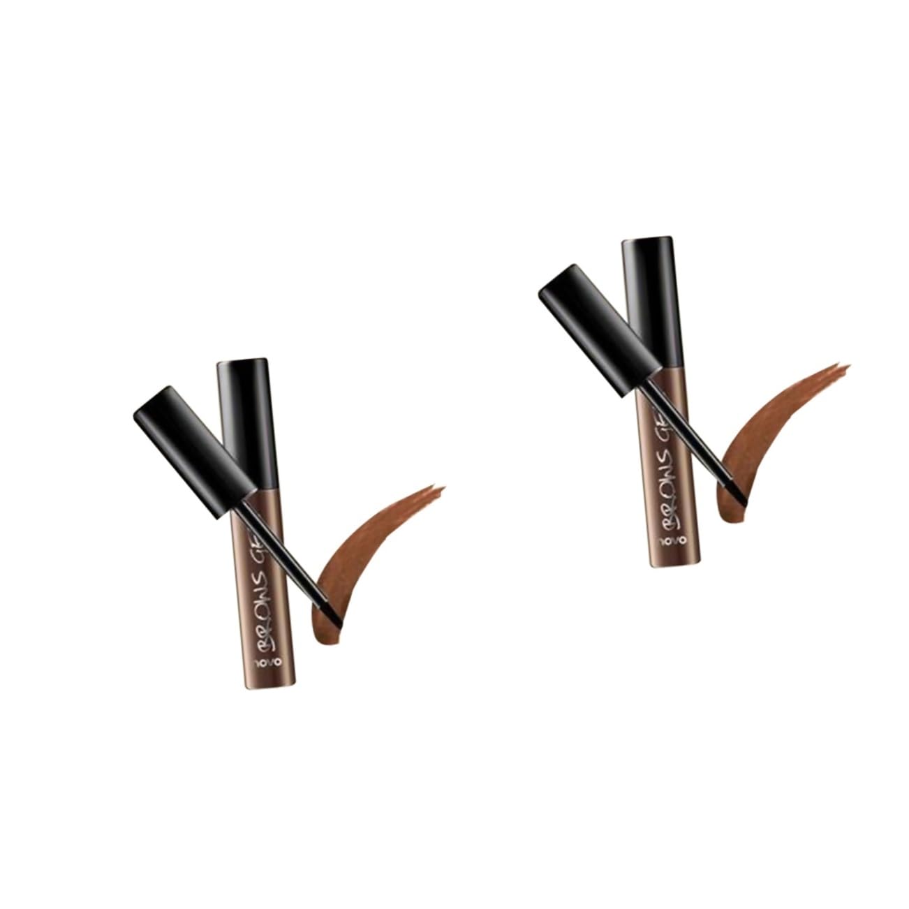 Олівець для брів Beaupretty 2St водостійкий гель крем для брів, фото №7