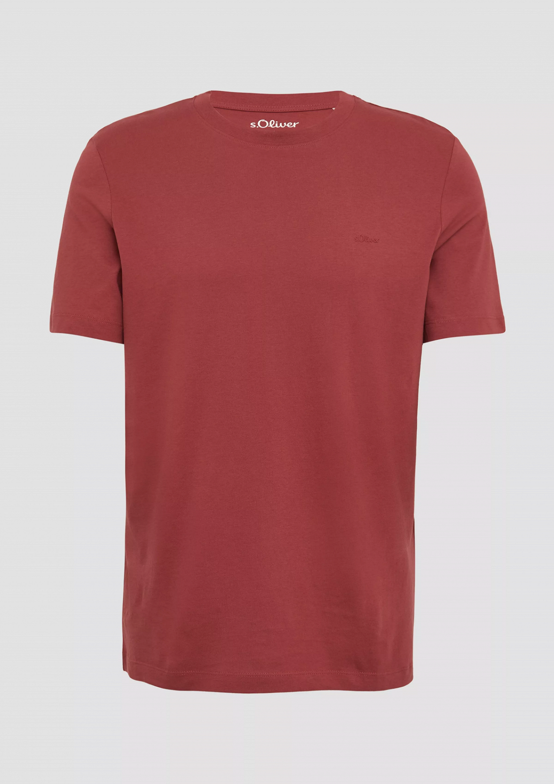 Футболка s.Oliver Crew Neck 2165525.3556 Красный XL, фото №5