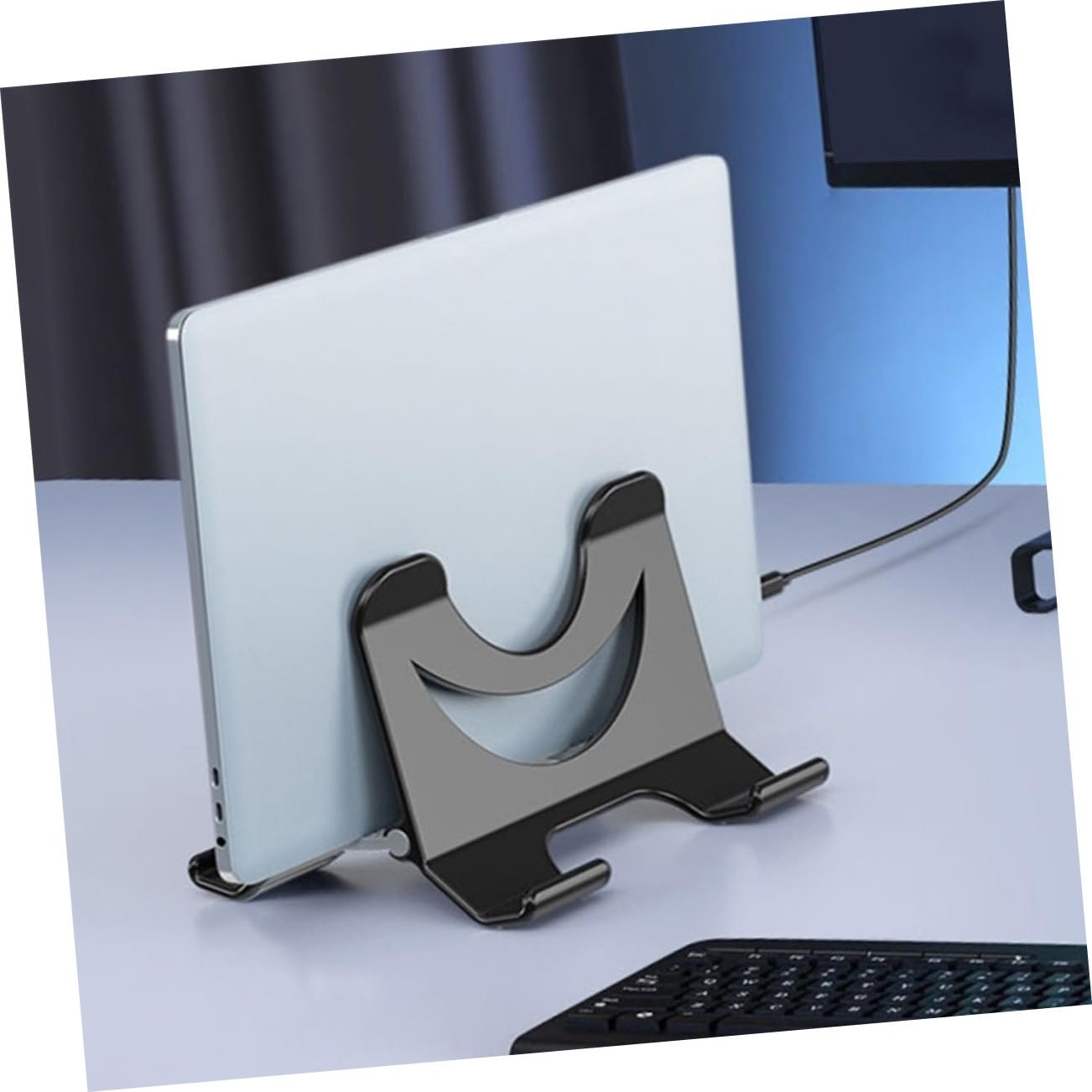 Подставка для ноутбука ABS Силикон Компактная Легкая Портативная Охлаждение Эргономичная, фото №7