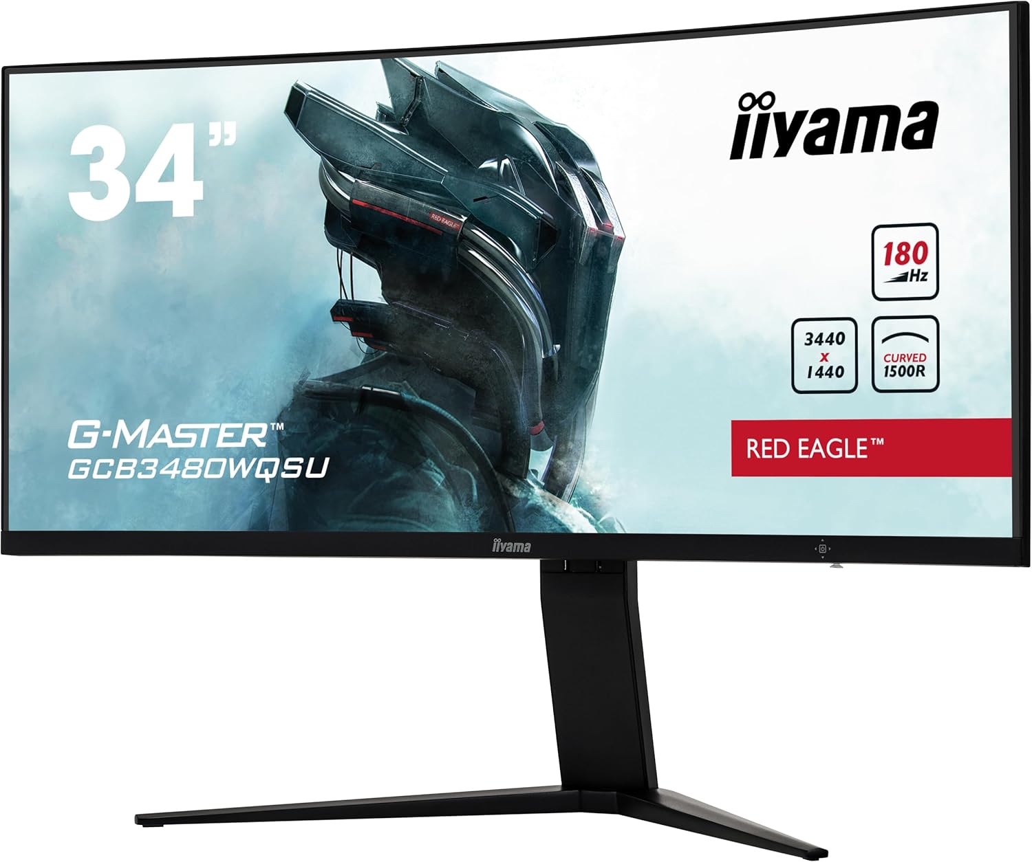 Монитор 34" iiyama G-Master GCB3480WQSU-B1 2K VA 180 Гц, фото №3 Монитор 34" iiyama G-Master GCB3480WQSU-B1 2K VA 180 Гц, фото №3