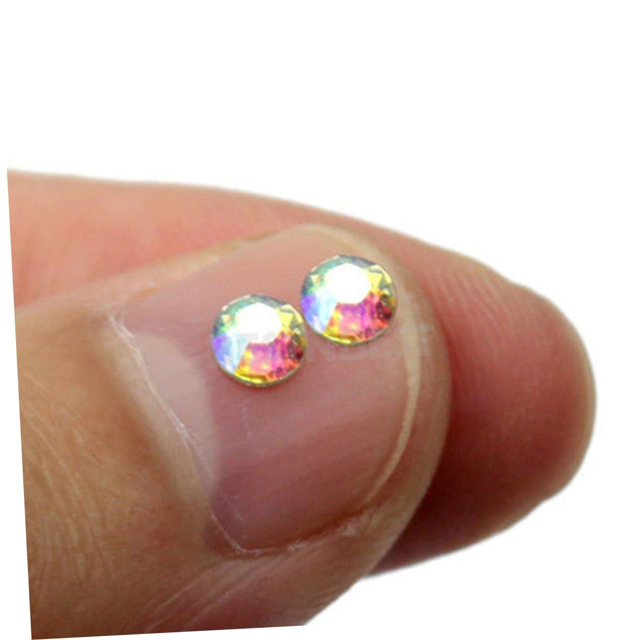 Набор Стразы для ногтей FRCOLOR 2 шт 12шт, Стразы, Ювелирные аксессуары, DIY Аксессуары для ногтей, Плоские камни для рукоделия, Изготовление страз самостоятельно, Плоские блестки, фото №2