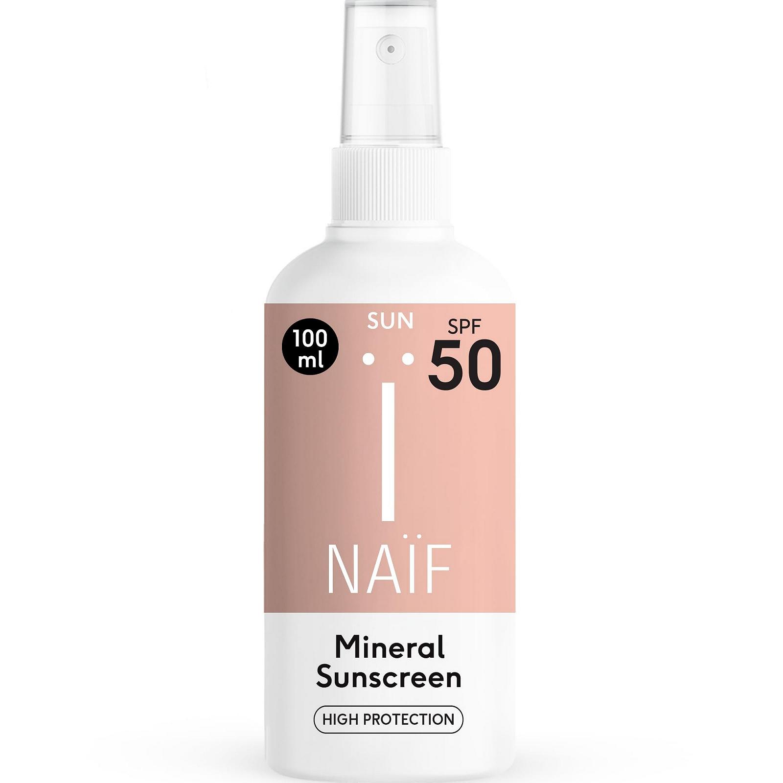 Солнцезащитный спрей Naïf SPF50, 100 мл, фото №1