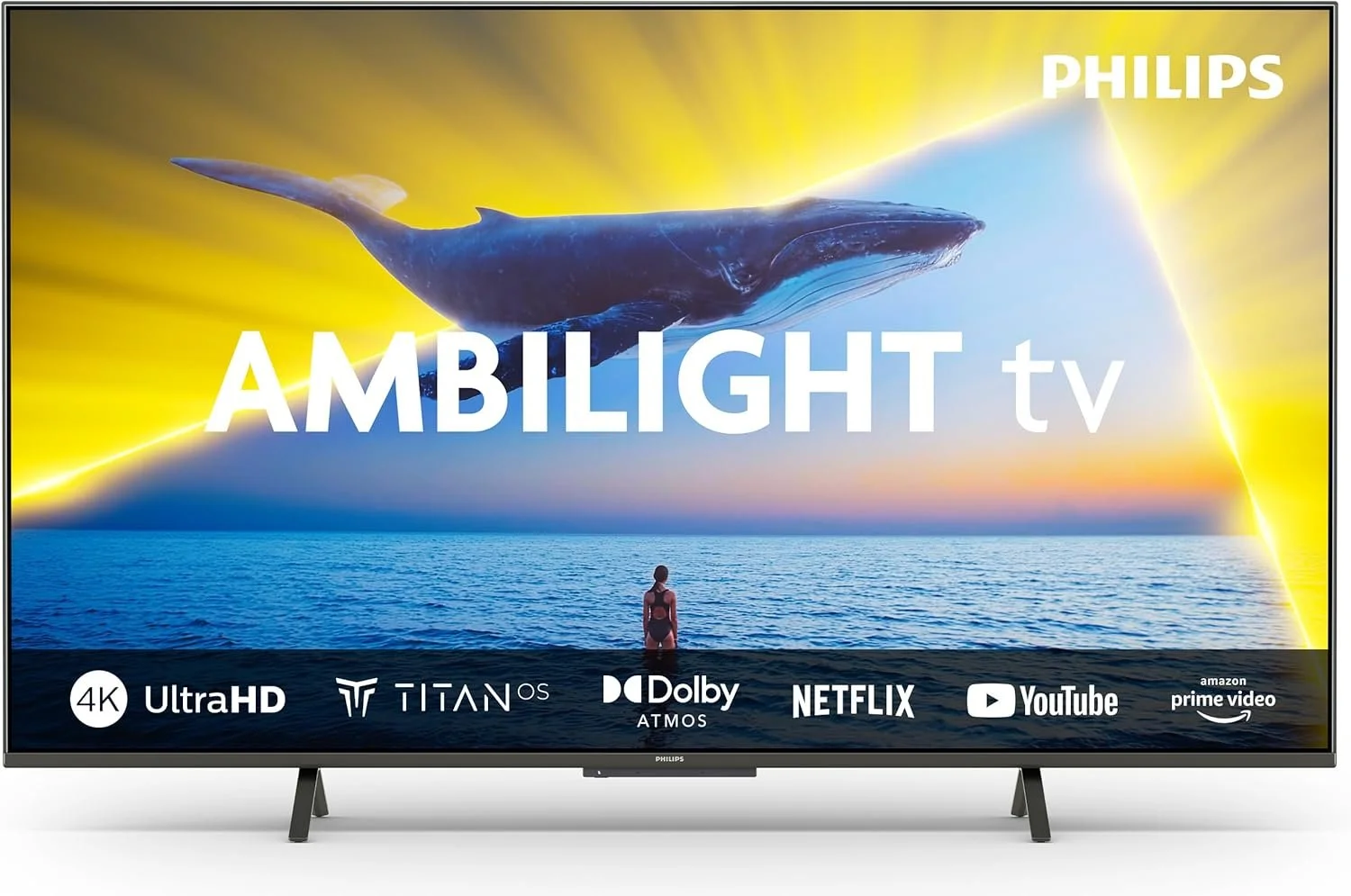 Телевізор 43" Philips Ambilight 43PUS8109 / 4K / 60 Гц / LCD / Smart TV / Wi-Fi / Bluetooth / T2, фото №1