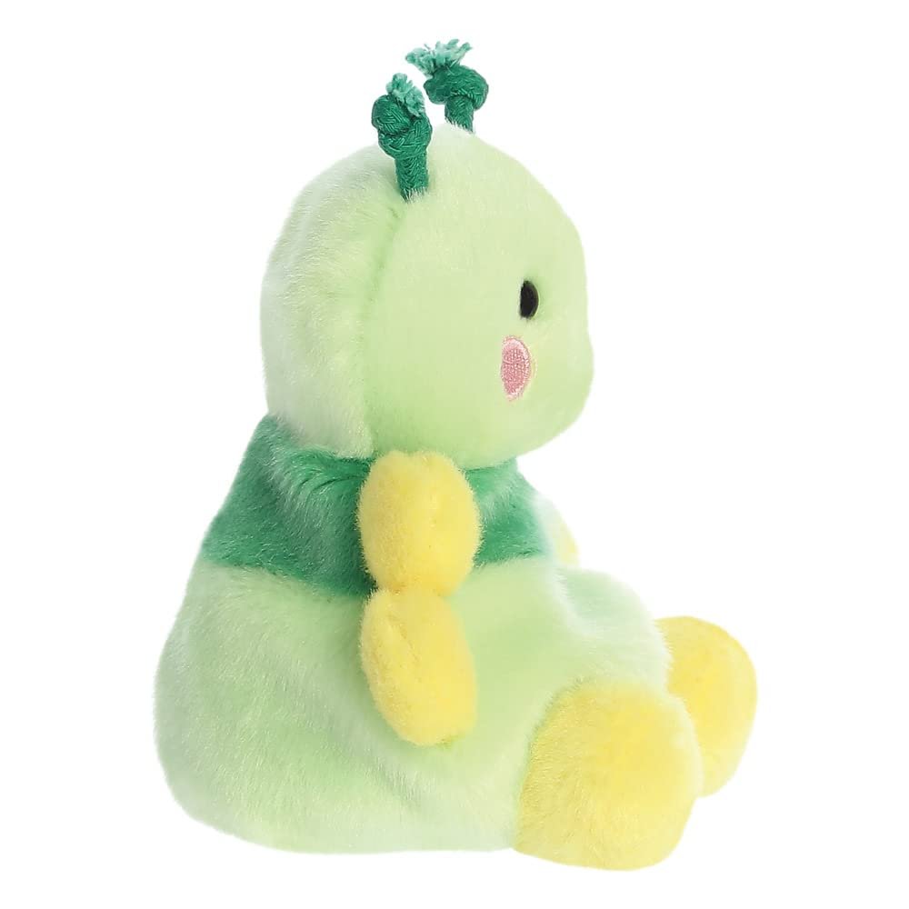 Мягкая игрушка Aurora Palm Pals Ivy Caterpillar 33794 Зеленый 13 см, фото №3 Мягкая игрушка Aurora Palm Pals Ivy Caterpillar 33794 Зеленый 13 см, фото №3