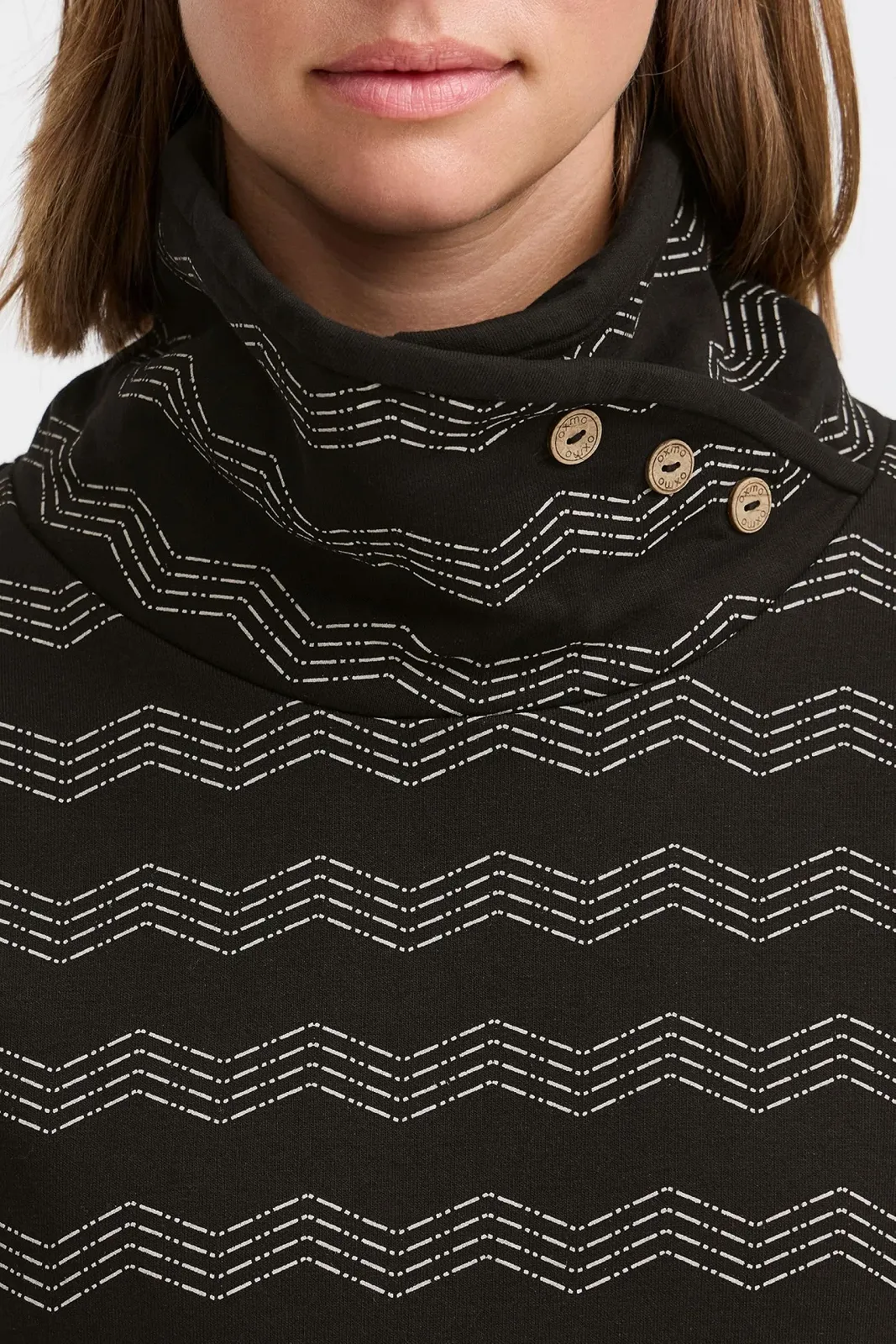 Жіночий светр OXMO OXVernita, куліска на комірі, фото №5