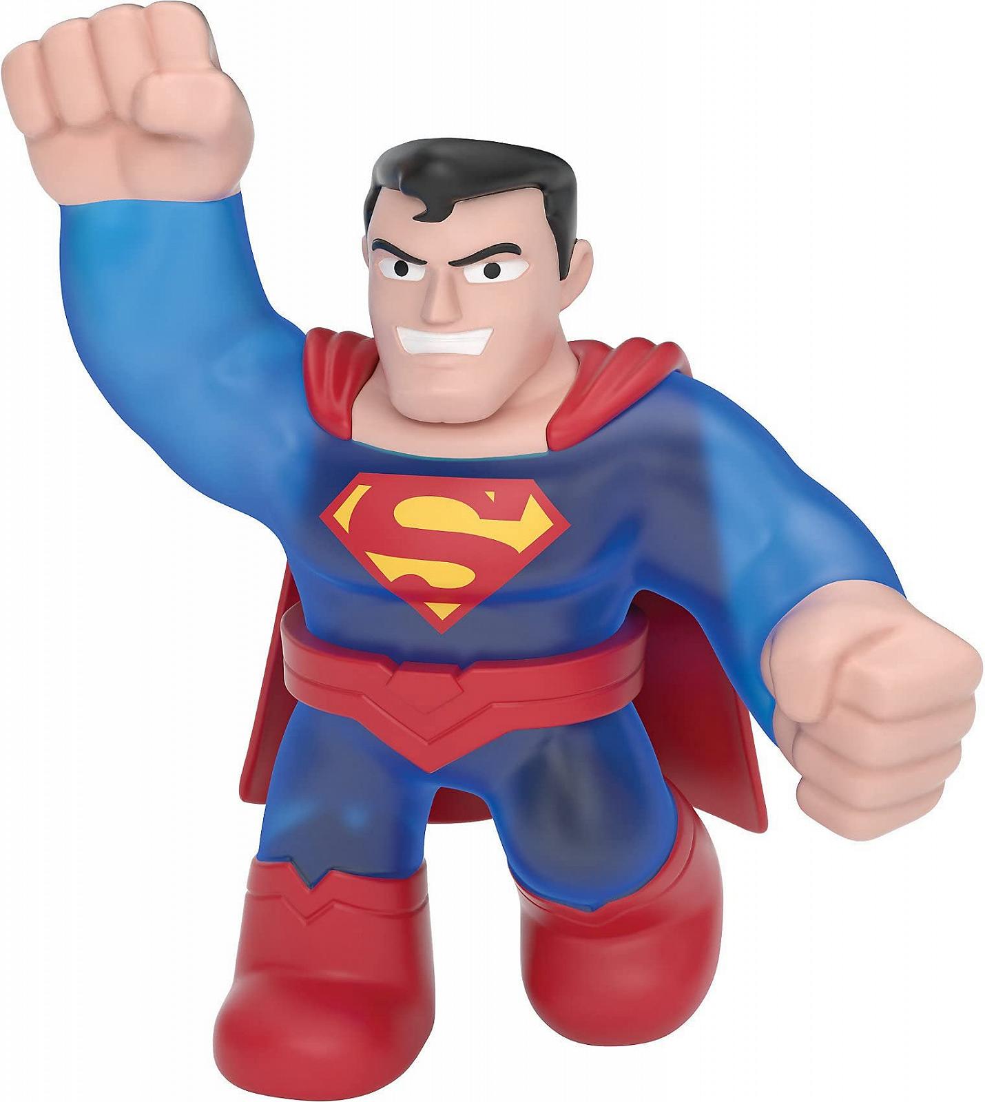 Фигурка Super Stretchy Heroes of Goo Jit Zu DC Edition Супермен, красный/синий, фото №1