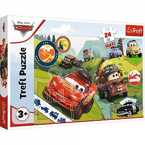 Пазл Trefl Cars Happy Cars 24 Maxi элемента - Фото 1