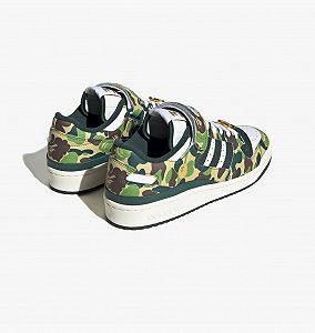 Кроссовки ADIDAS FORUM 84 BAPE LOW 44 synthetic.ua - Фото 1