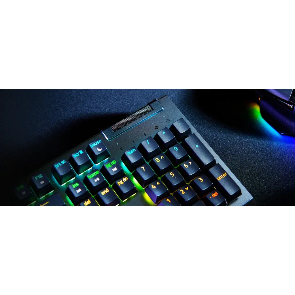 Клавиатура Razer BlackWidow V4 X Green Switch USB RU Black (RZ03-04700800-R3R1), фото №6