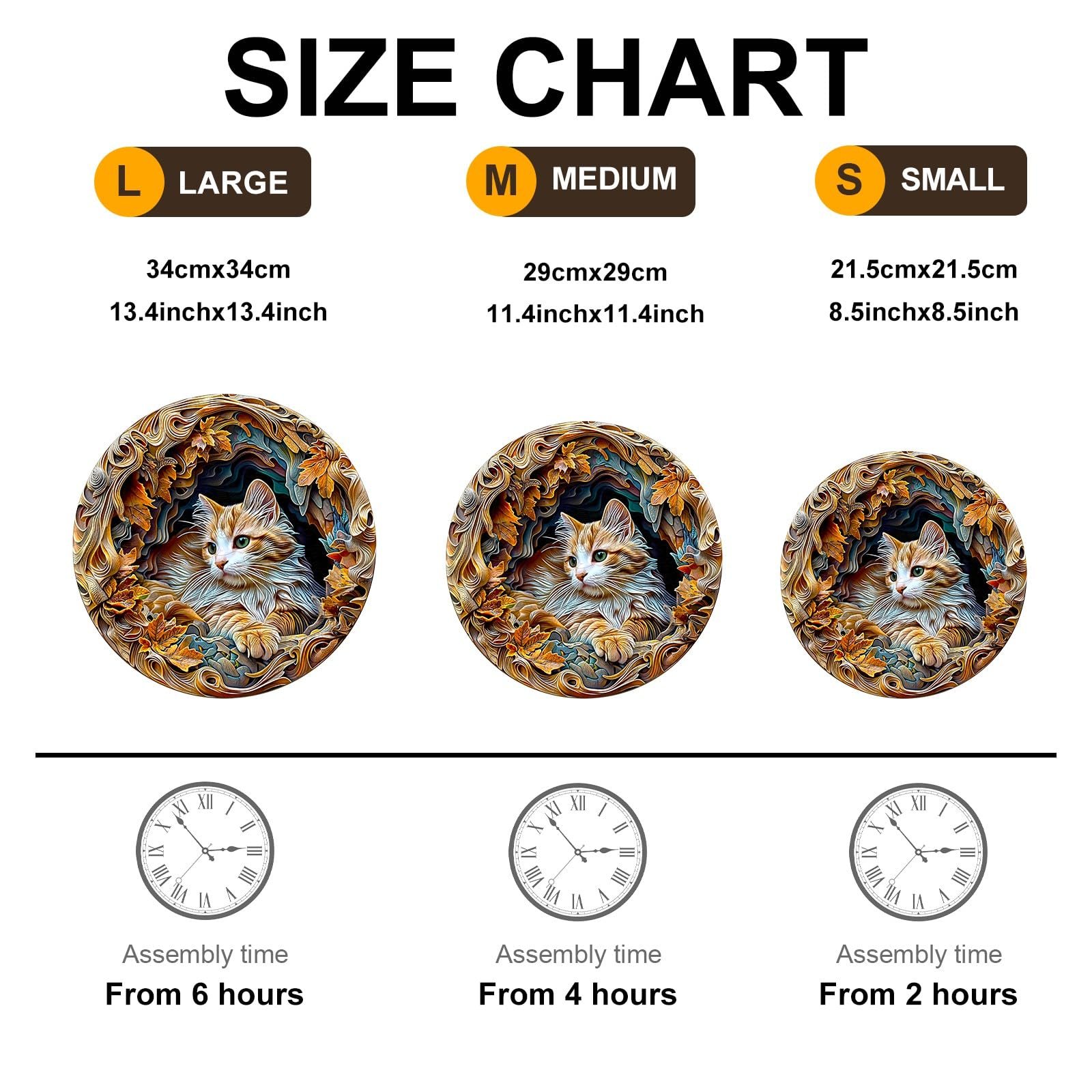 Пазл деревянный 3D Cat 300 элементов, фото №6 Пазл деревянный 3D Cat 300 элементов, фото №6