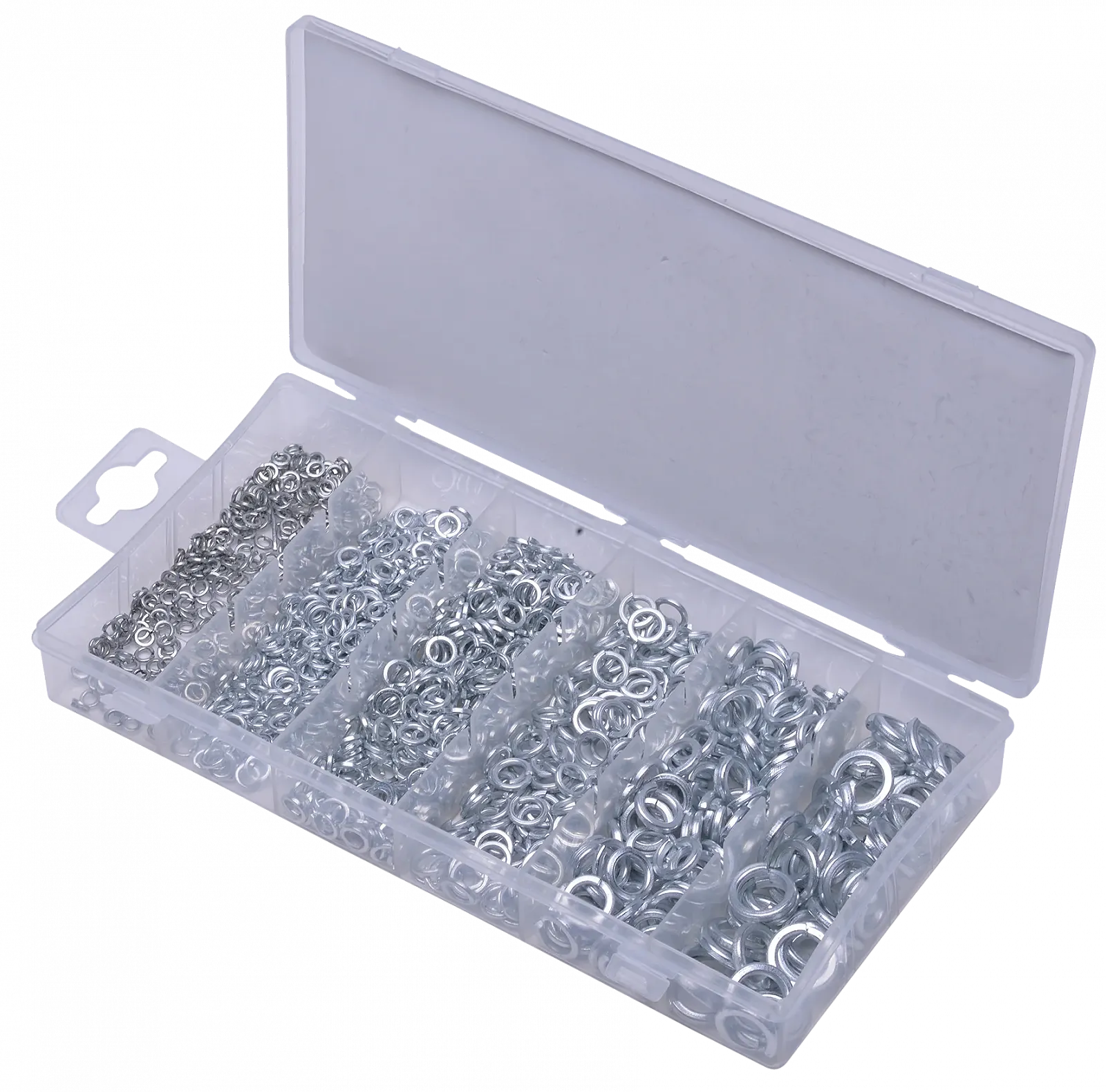 Набір пружинних шайб SW-STAHL S8053 1200 предметів, фото №1