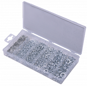 Набор пружинных шайб SW-STAHL S8053 1200 предметов - Фото 1