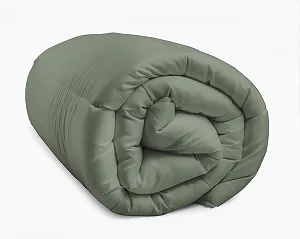 Одеяло Sleeptime Зеленое 135 x 200 см с наволочкой 4 сезона Антиаллергенное synthetic.ua - Фото 1