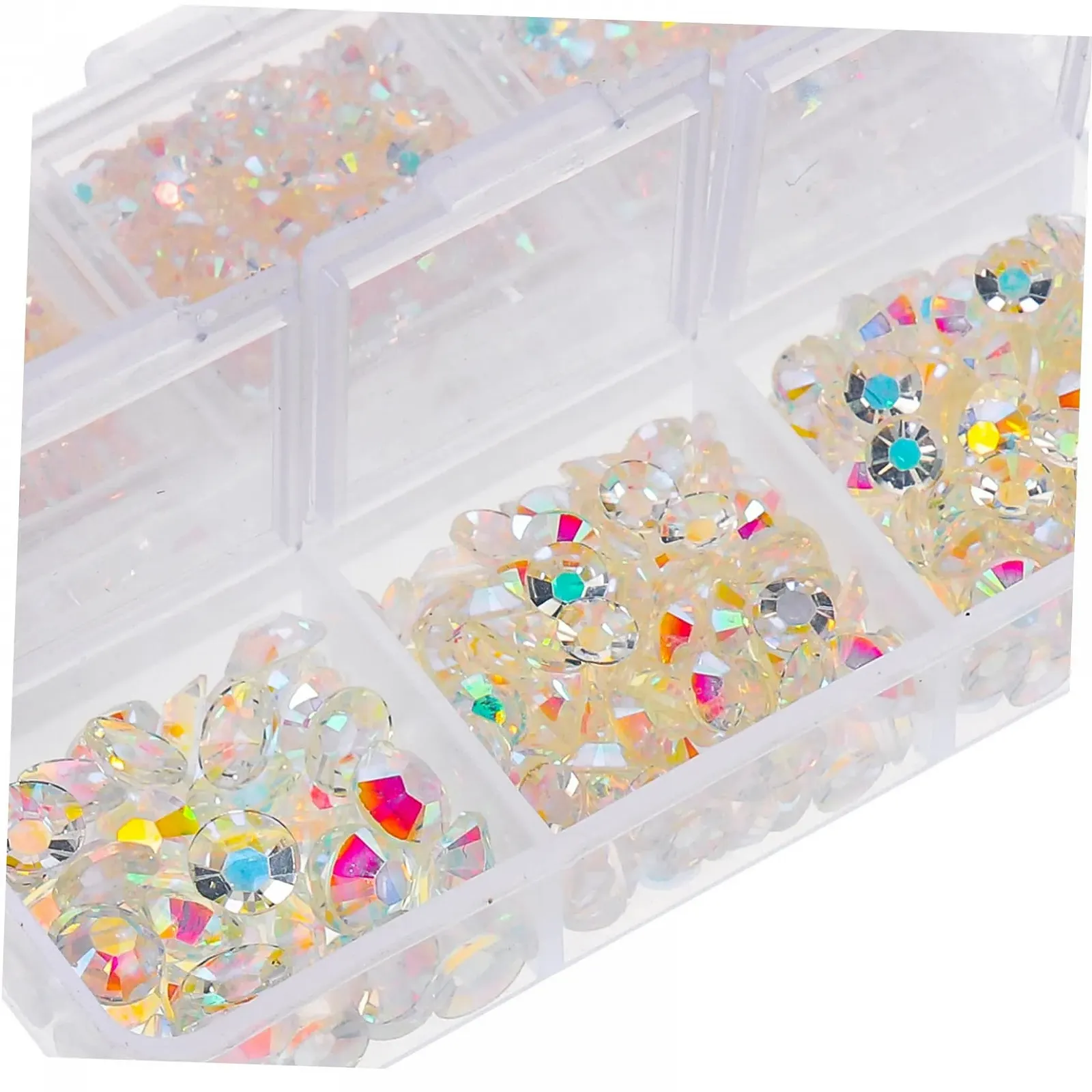 Стрази Типу Flatback FRCOLOR Смола для декорування нігтів, аксесуари для креативного манікюру, фото №9