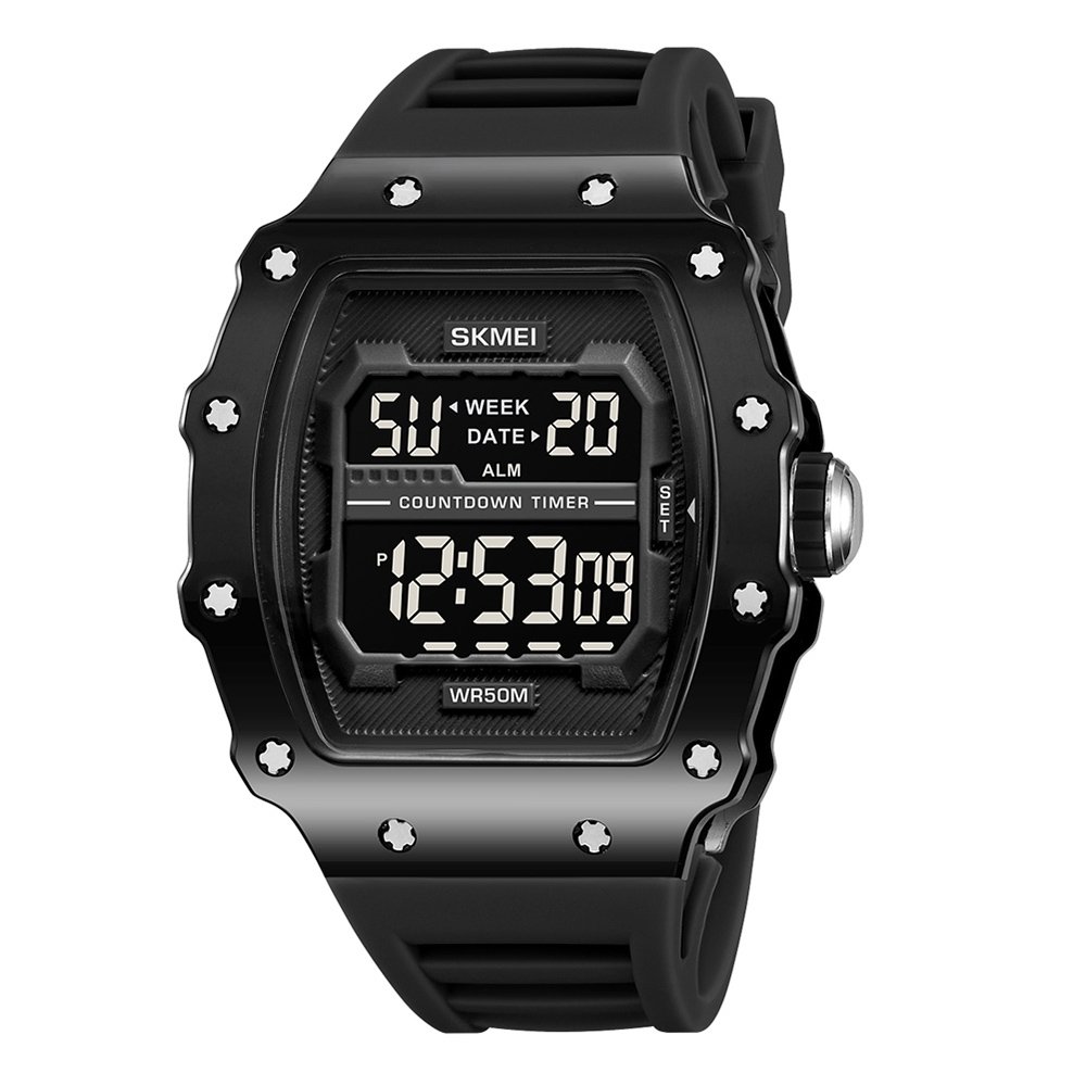 Годинник Skmei 2296BTBKBK Bright Black, фото №1