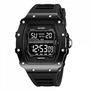 Годинник Skmei 2296BTBKBK Bright Black - Фото 1
