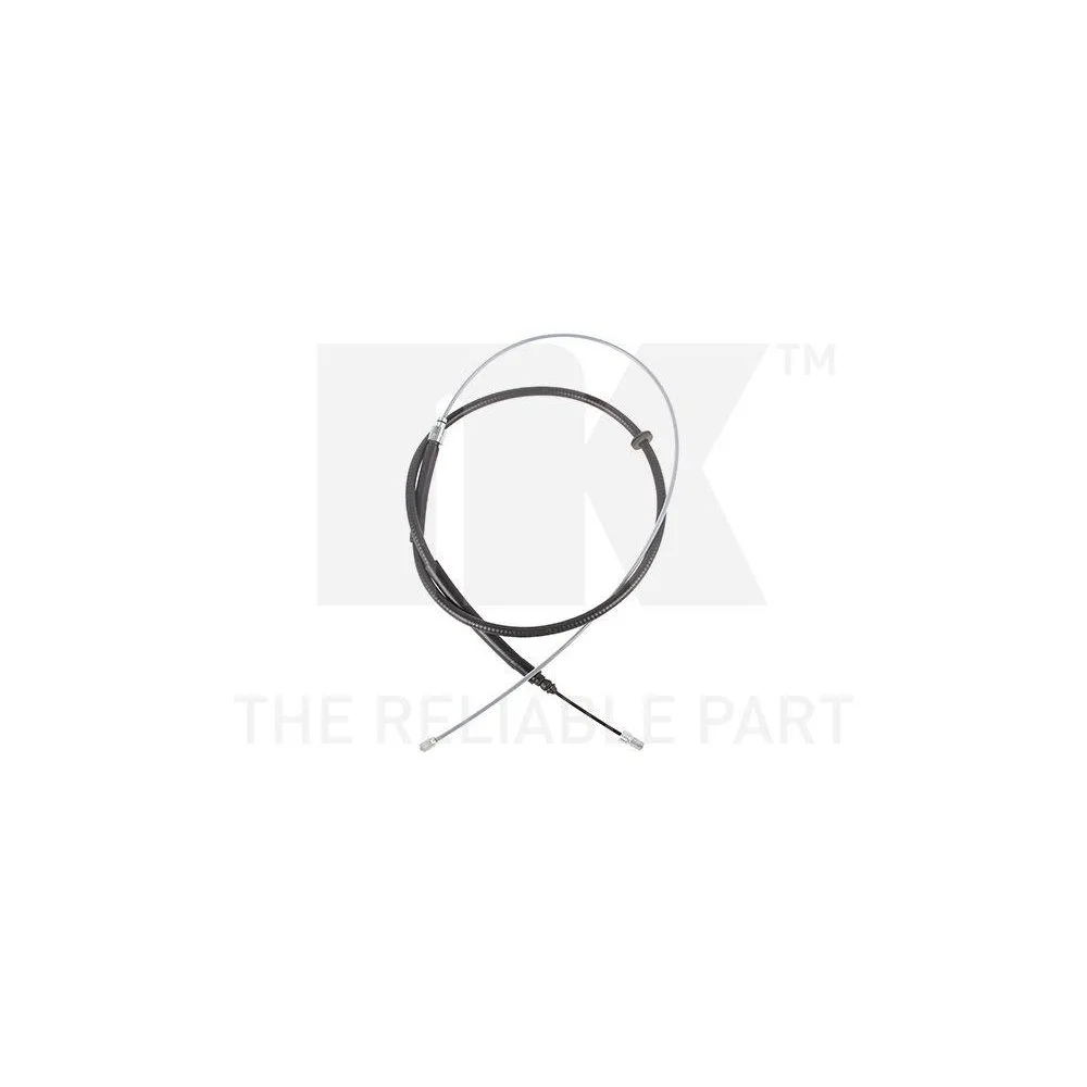 Трос стоянкового гальма NK 9039136 для RENAULT задній лівий, задній правий, фото №1