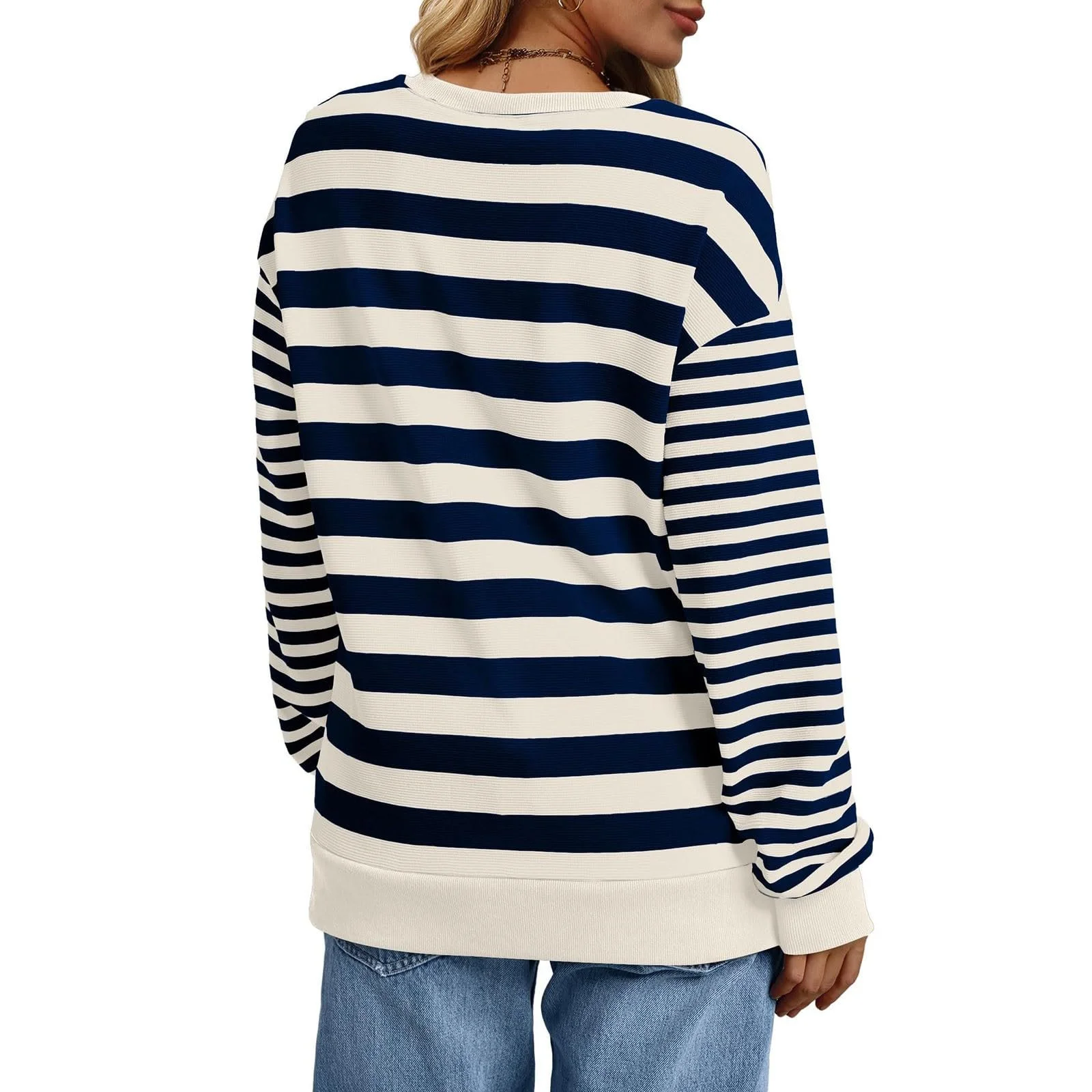 Жіночий Смугастий Светр, фото №7