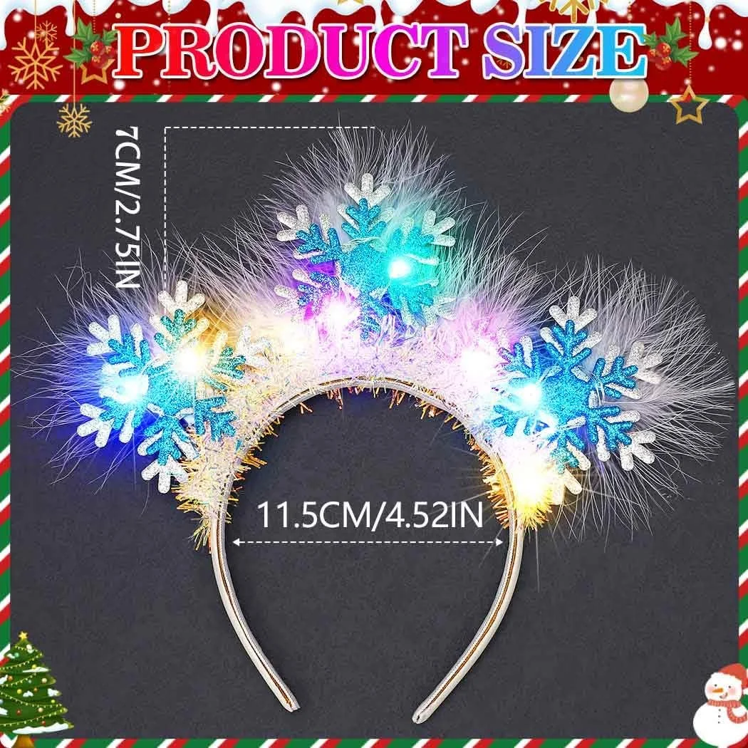 Обруч Zoestar Різдвяний, LED, фото №7