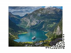 Пазл puzzleYOU Fjords Puzzle Collection, Scandinavia Впечатляющий Гейрангер-фьорд, Норвегия 2000 деталей synthetic.ua - Фото 1
