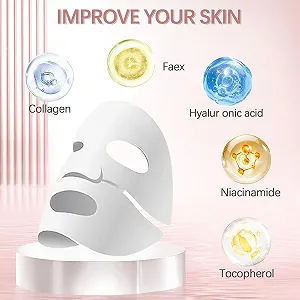 Маска Колагенова для обличчя в упаковці 5 штук, ліфтинг та зміцнення, зволожуюча synthetic.ua - Фото 1