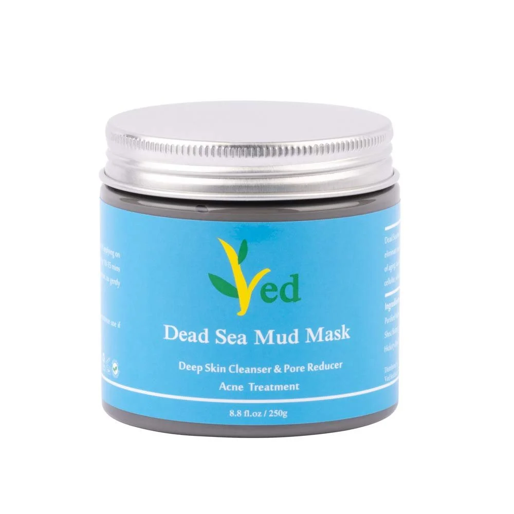 Маска з Грязi Мертвого Моря для Обличчя, Тiла та Волосся 100% Натуральна та Органiчна Очищення, Зволоження та Детокс 260 мл, фото №1